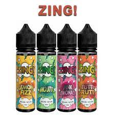 ZING Mix Flavours E-Cig Liquid 50ml 0mg Vaping Juice 100% Authentic (TPD)