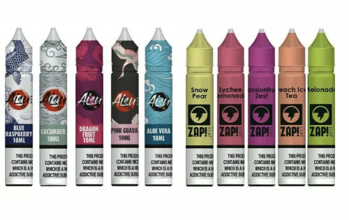 Zap! Aisu 10ml Nic Salt 10mg/20mg VG/PG 50/50 All Flavors