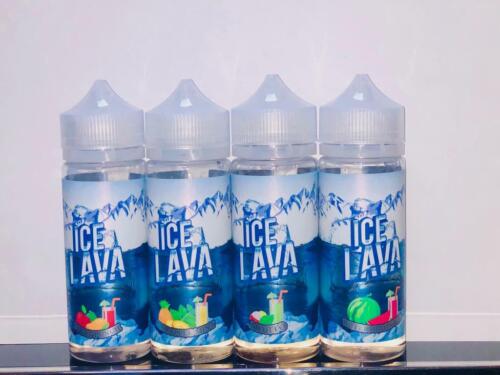 ICE LAVA 100ML 0MG E-Liquid Fruit Punch TPD Vape Delicious Flavours