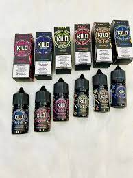 Kilo 10ml nic salt salts E liquid Flavour Vape Juice Nicotine 10MG 20MG 50% VG / 50% PG