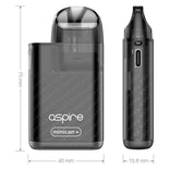 ASPIRE MINICAN PLUS POD VAPE KIT 2ML with 0.8 OHM COILS