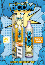 Boom Disposable Vape mango blueberry ice