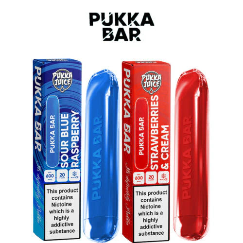 Pukka Juice Bar Disposable Vape 600 Puff 2ML 20mg Nic Salt