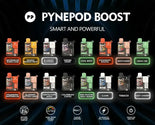 Pynepod 8500 Puffs Disposable Vape 16 Flavors 20mg Nico 2ML Battery Display 550mAh battery