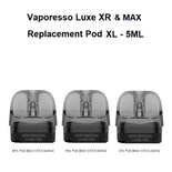 VAPORESSO LUXE XR MAX POD CARTRIDGE XL