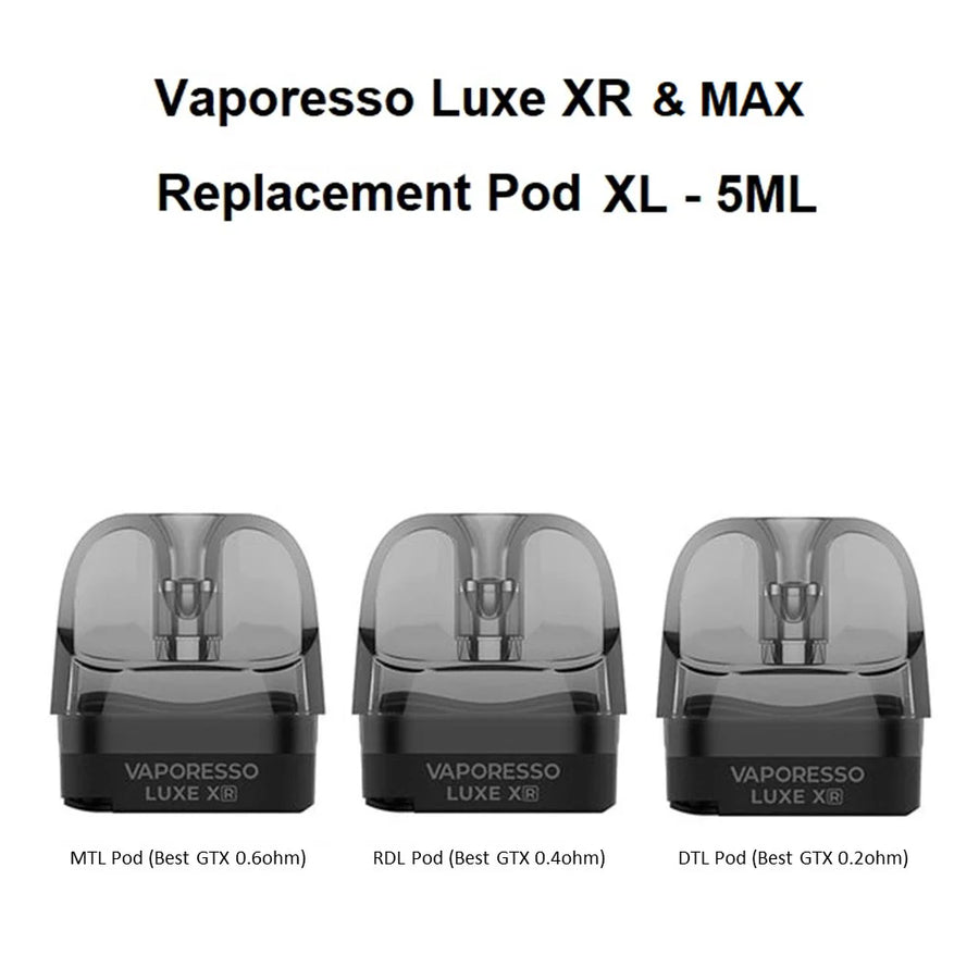 VAPORESSO LUXE XR MAX POD CARTRIDGE XL