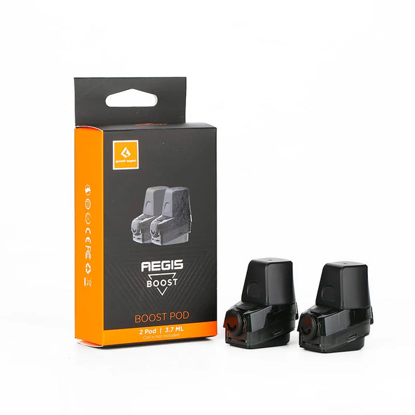 GeekVape Aegis Boost Plus Pods 3.7ml 2 Pcs Pack 3.7ml Aegis Boost Replacement Pod Empty Cartridge