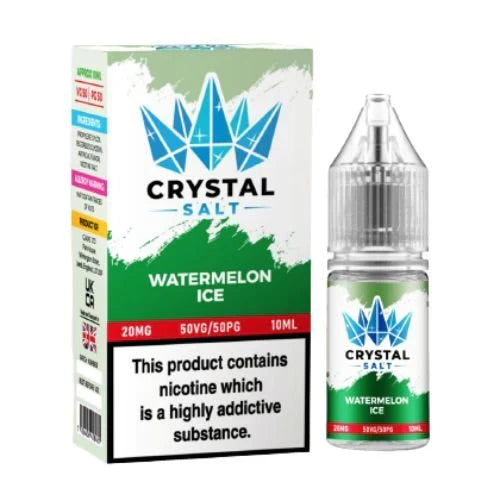 Crystal Salt 10ml Nic Salts E-Liquid UK MADE 2023 FLAVOURS