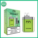 Fifi Crystal Pro Pod 600 Puff Pod Kit Mech Coil 1.2 2ml (KIT +POD)