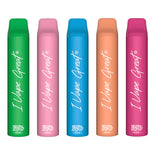 IVG Bar Plus 800 Puff Disposable Vape 22 Delicious Flavours