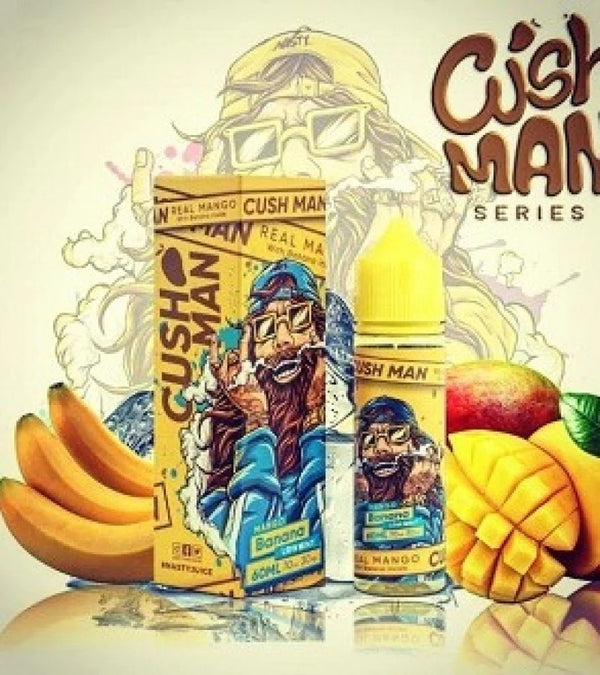 Nasty Cush Man Series Mix Flavours E-Cig Liquid 50ML 0MG Vaping Juice TPD