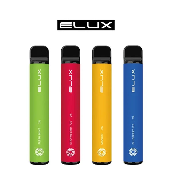 ELUX BAR Disposable Vape 2ML 600 Puff 20mg BARS